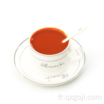 Concentré de jus de Goji organique de haute qualité faible en gras